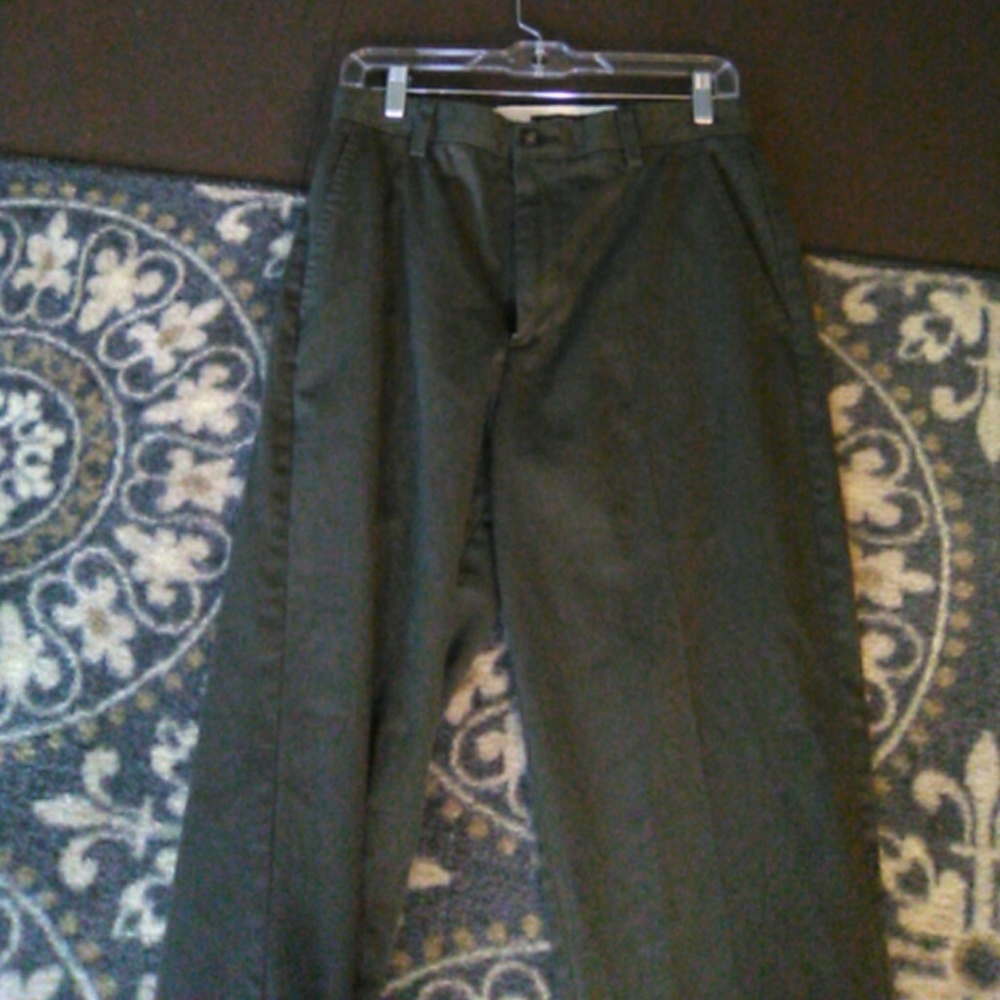 Nice used olive green docker